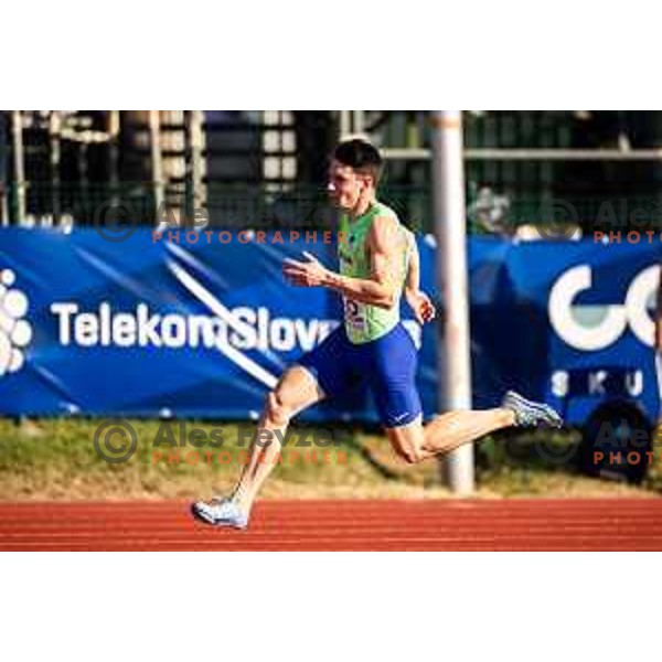 Andrej Skocir in action during Day 2 of European Athletics Team Championship 2025 2nd Division in Stadium Poljane, Maribor, Slovenia on June 29, 2025. Photo: Jure Banfi