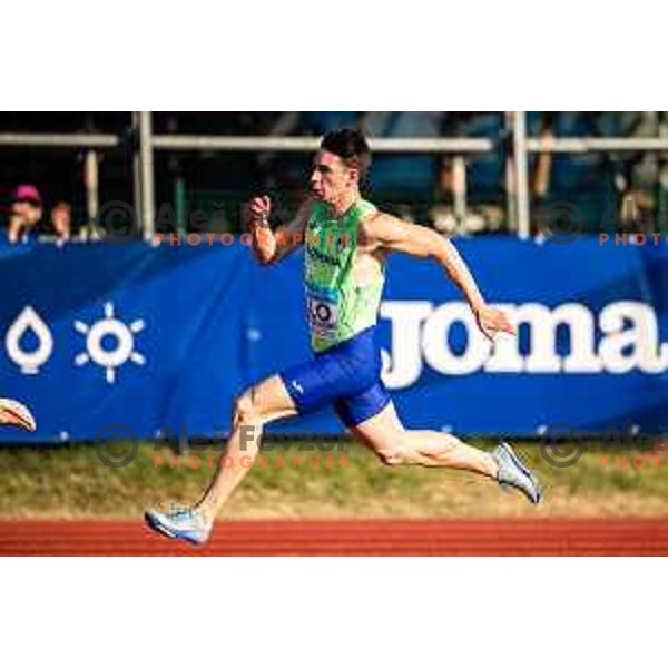 Andrej Skocir in action during Day 2 of European Athletics Team Championship 2025 2nd Division in Stadium Poljane, Maribor, Slovenia on June 29, 2025. Photo: Jure Banfi