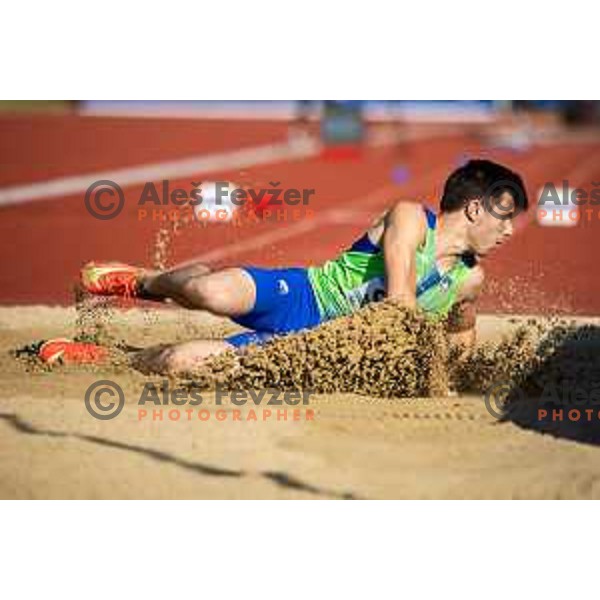 Maj Cizera Turk in action during Day 2 of European Athletics Team Championship 2025 2nd Division in Stadium Poljane, Maribor, Slovenia on June 29, 2025. Photo: Jure Banfi
