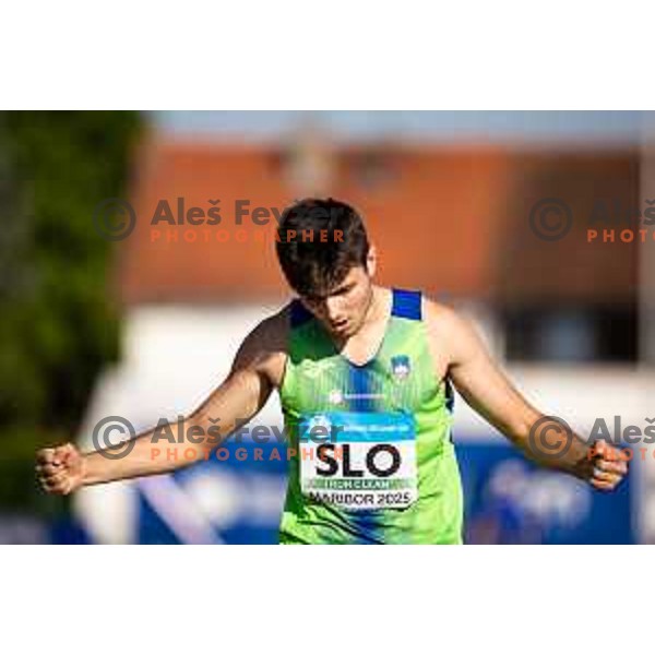 Maj Cizera Turk in action during Day 2 of European Athletics Team Championship 2025 2nd Division in Stadium Poljane, Maribor, Slovenia on June 29, 2025. Photo: Jure Banfi