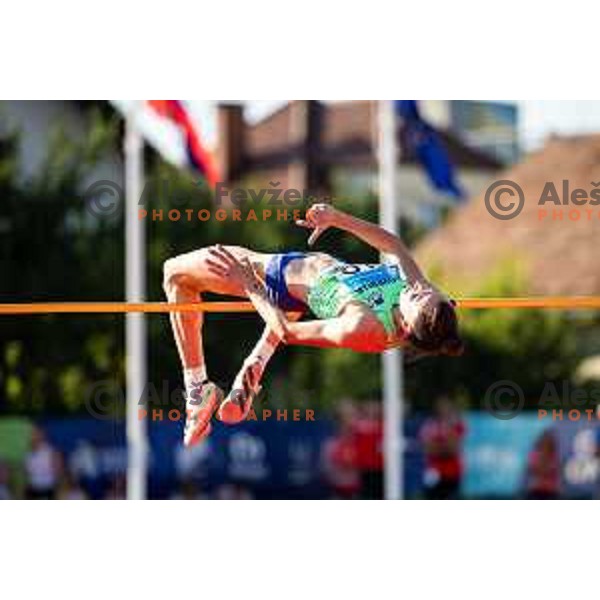 Lia Apostolovski in action during Day 2 of European Athletics Team Championship 2025 2nd Division in Stadium Poljane, Maribor, Slovenia on June 29, 2025. Photo: Jure Banfi