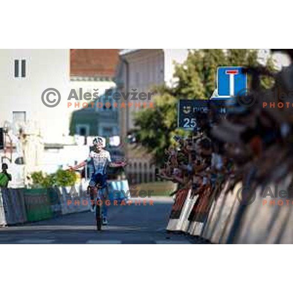 Jakob Omrzel during Slovenian Cycling Championships 2025 in Celje, Slovenia on June 29, 2025.