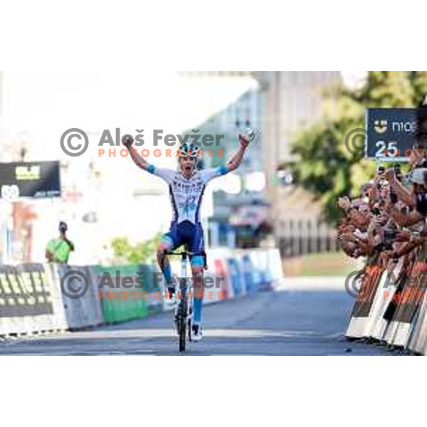 Jakob Omrzel during Slovenian Cycling Championships 2025 in Celje, Slovenia on June 29, 2025.