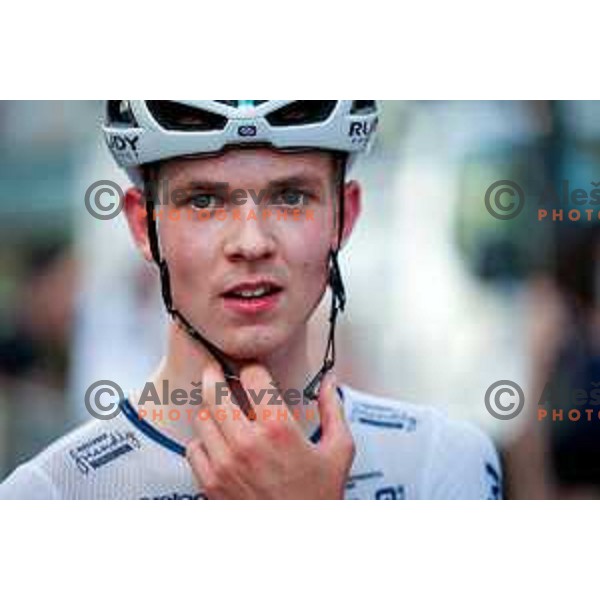 Jakob Omrzel during Slovenian Cycling Championships 2025 in Celje, Slovenia on June 29, 2025.