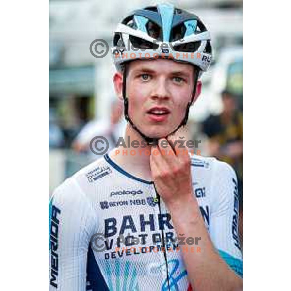 Jakob Omrzel during Slovenian Cycling Championships 2025 in Celje, Slovenia on June 29, 2025.