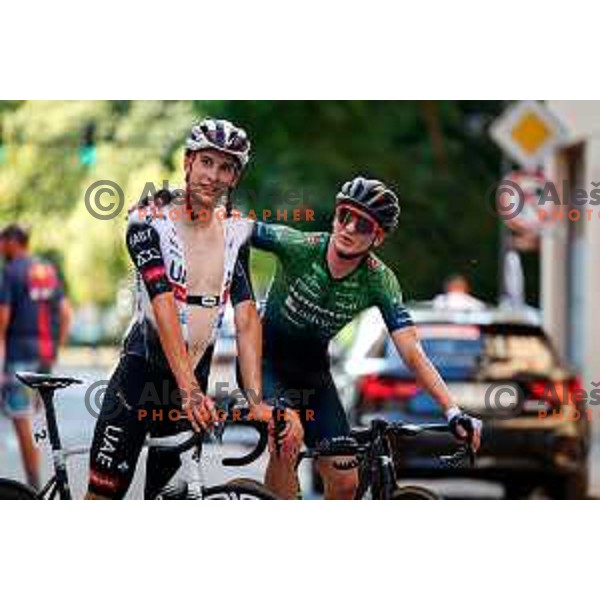 Anze Ravbar during Slovenian Cycling Championships 2025 in Celje, Slovenia on June 29, 2025.