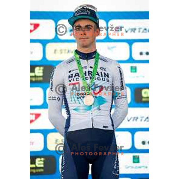 Matevz Govekar during Slovenian Cycling Championships 2025 in Celje, Slovenia on June 29, 2025.