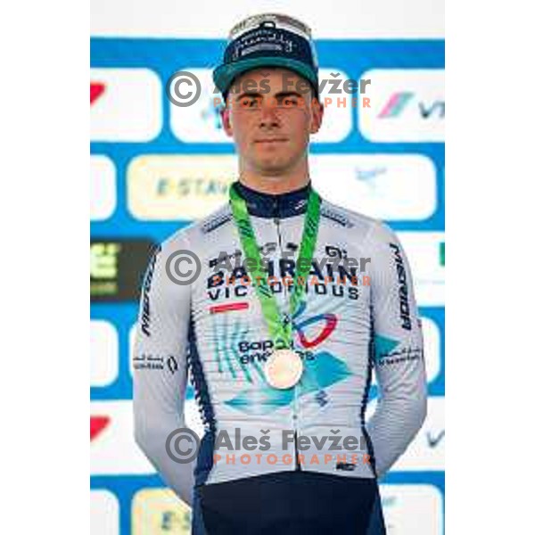 Matevz Govekar during Slovenian Cycling Championships 2025 in Celje, Slovenia on June 29, 2025.