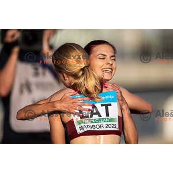 Klara Lukan in action during Day 2 of European Athletics Team Championship 2025 2nd Division in Stadium Poljane, Maribor, Slovenia on June 29, 2025. Photo: Jure Banfi