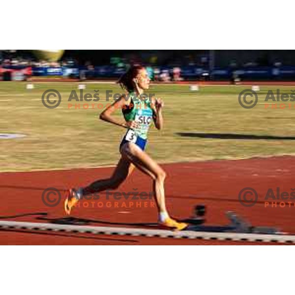 Klara Lukan in action during Day 2 of European Athletics Team Championship 2025 2nd Division in Stadium Poljane, Maribor, Slovenia on June 29, 2025. Photo: Jure Banfi