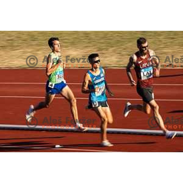 Klemen Vilhar in action during Day 2 of European Athletics Team Championship 2025 2nd Division in Stadium Poljane, Maribor, Slovenia on June 29, 2025. Photo: Jure Banfi