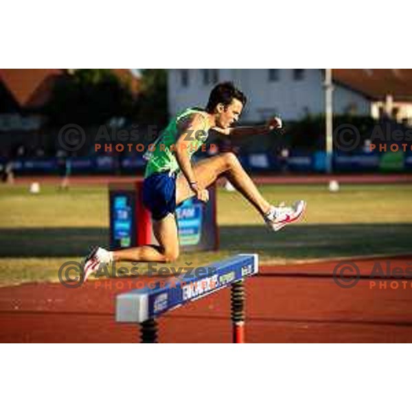 Klemen Vilhar in action during Day 2 of European Athletics Team Championship 2025 2nd Division in Stadium Poljane, Maribor, Slovenia on June 29, 2025. Photo: Jure Banfi