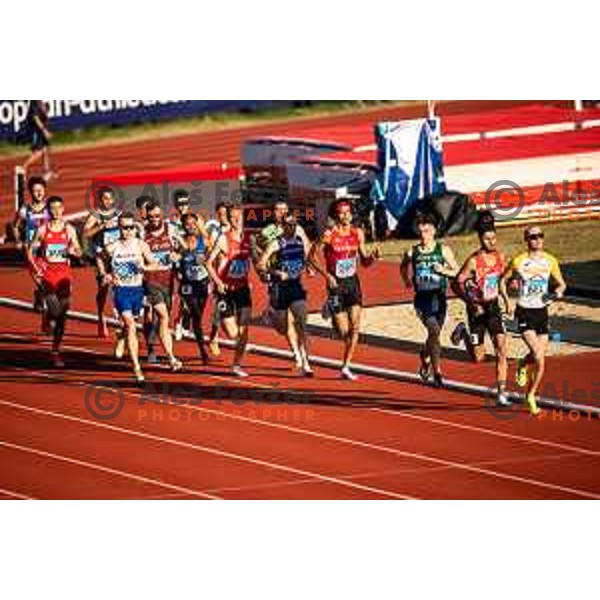 Men 3000m in action during Day 2 of European Athletics Team Championship 2025 2nd Division in Stadium Poljane, Maribor, Slovenia on June 29, 2025. Photo: Jure Banfi