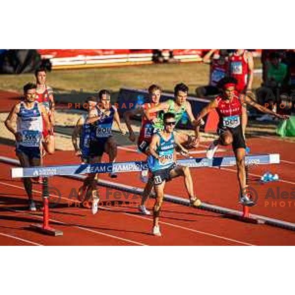 Klemen Vilhar in action during Day 2 of European Athletics Team Championship 2025 2nd Division in Stadium Poljane, Maribor, Slovenia on June 29, 2025. Photo: Jure Banfi
