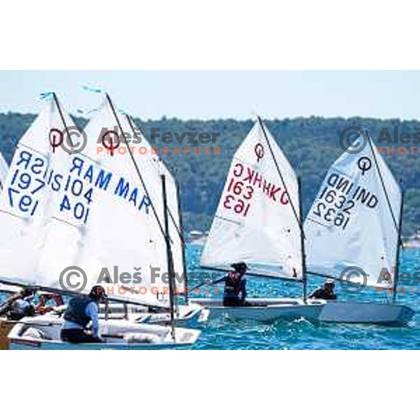 Second day of sailing competition at 2025 Optimist World Championship in Portoroz, Slovenia on June 29, 2025