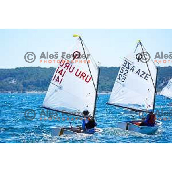Second day of sailing competition at 2025 Optimist World Championship in Portoroz, Slovenia on June 29, 2025