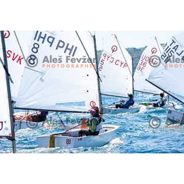 Second day of sailing competition at 2025 Optimist World Championship in Portoroz, Slovenia on June 29, 2025