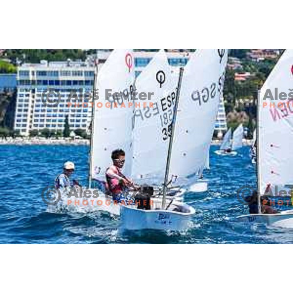 Second day of sailing competition at 2025 Optimist World Championship in Portoroz, Slovenia on June 29, 2025