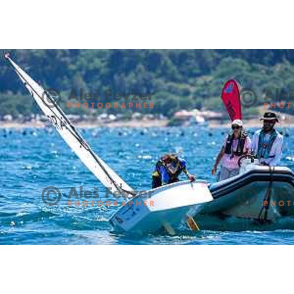 Second day of sailing competition at 2025 Optimist World Championship in Portoroz, Slovenia on June 29, 2025