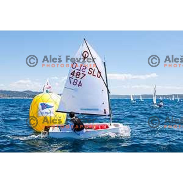 Second day of sailing competition at 2025 Optimist World Championship in Portoroz, Slovenia on June 29, 2025
