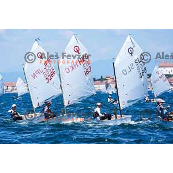 Second day of sailing competition at 2025 Optimist World Championship in Portoroz, Slovenia on June 29, 2025