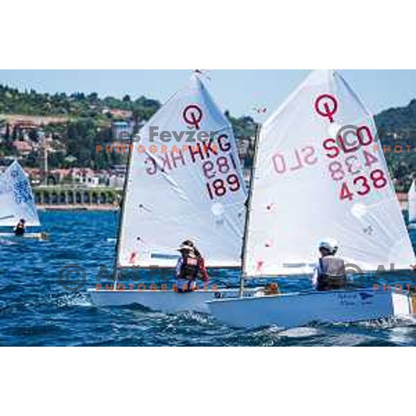 Second day of sailing competition at 2025 Optimist World Championship in Portoroz, Slovenia on June 29, 2025