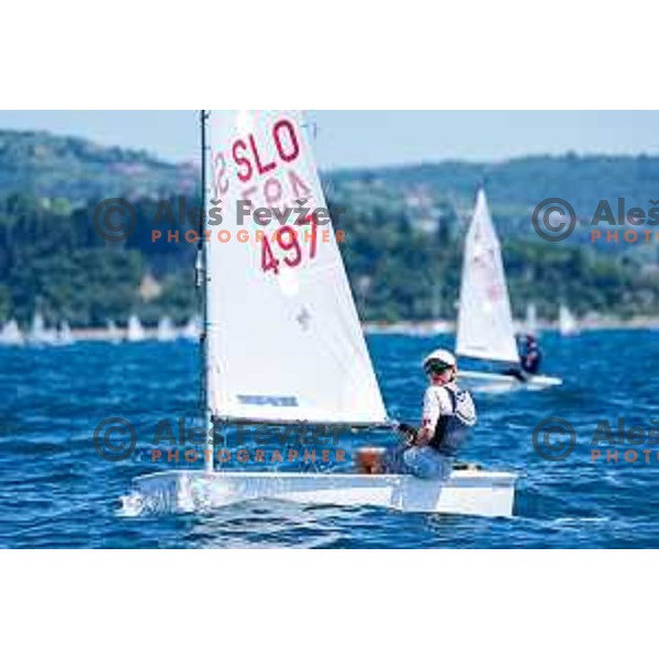 Second day of sailing competition at 2025 Optimist World Championship in Portoroz, Slovenia on June 29, 2025