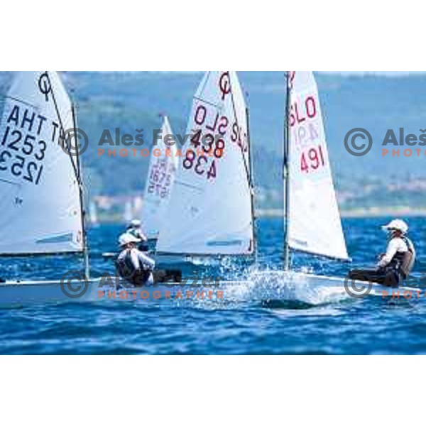 Second day of sailing competition at 2025 Optimist World Championship in Portoroz, Slovenia on June 29, 2025