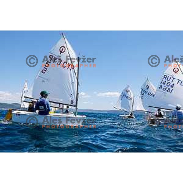 Second day of sailing competition at 2025 Optimist World Championship in Portoroz, Slovenia on June 29, 2025