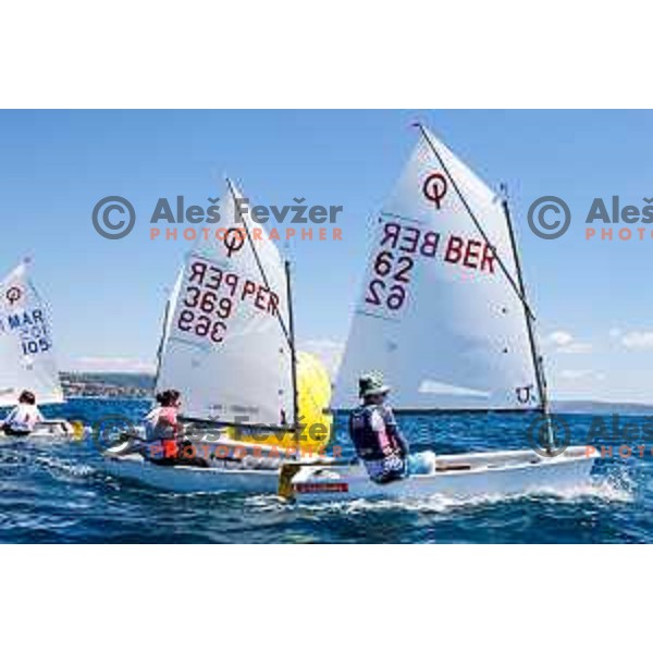 Second day of sailing competition at 2025 Optimist World Championship in Portoroz, Slovenia on June 29, 2025