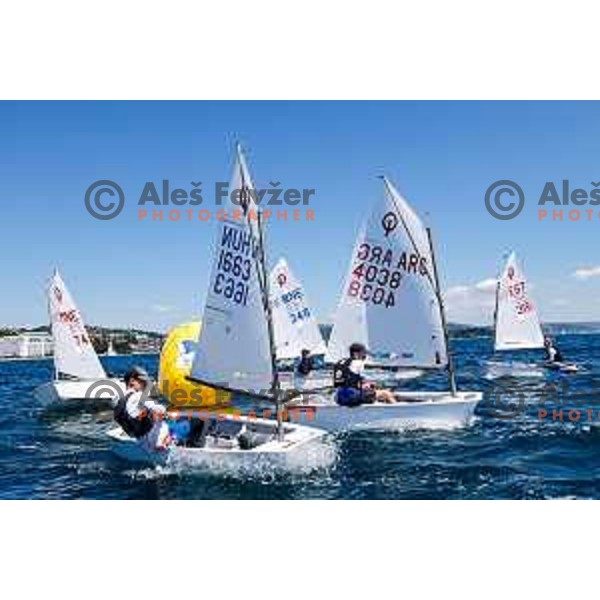 Second day of sailing competition at 2025 Optimist World Championship in Portoroz, Slovenia on June 29, 2025