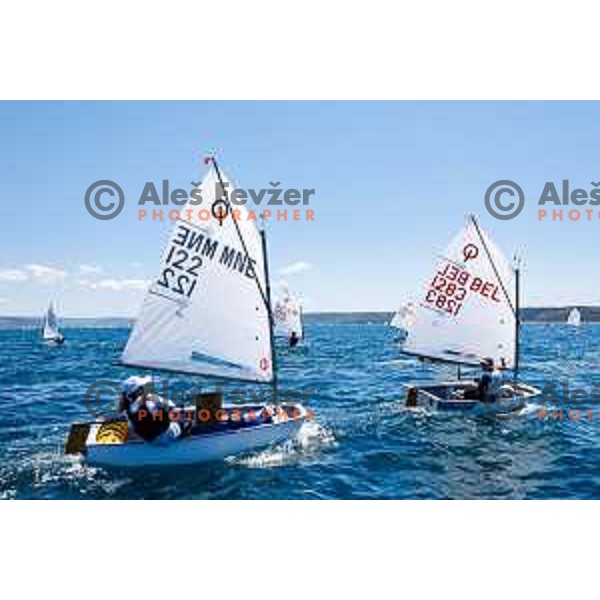 Second day of sailing competition at 2025 Optimist World Championship in Portoroz, Slovenia on June 29, 2025
