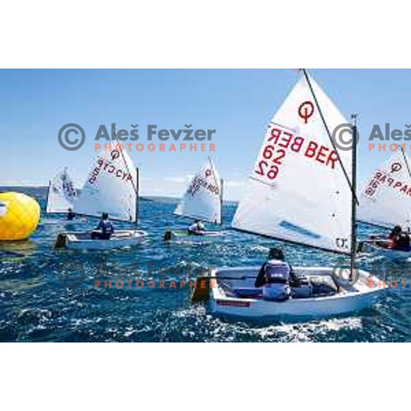 Second day of sailing competition at 2025 Optimist World Championship in Portoroz, Slovenia on June 29, 2025