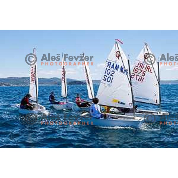 Second day of sailing competition at 2025 Optimist World Championship in Portoroz, Slovenia on June 29, 2025