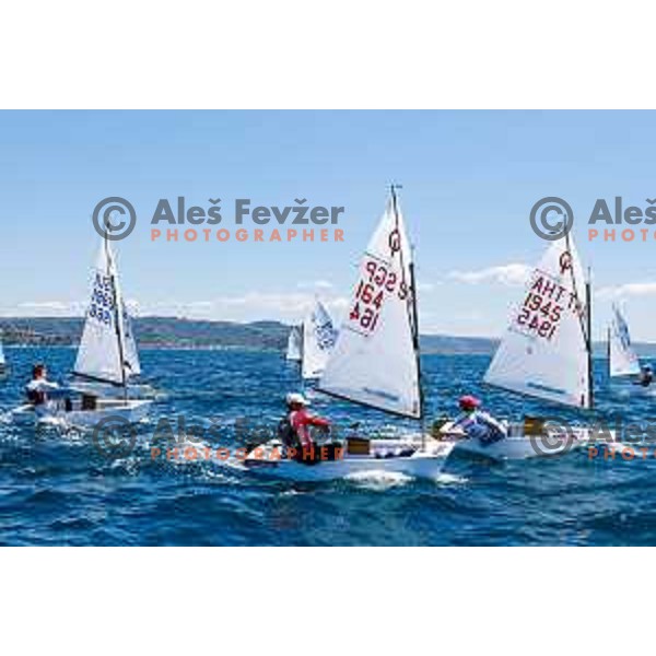 Second day of sailing competition at 2025 Optimist World Championship in Portoroz, Slovenia on June 29, 2025