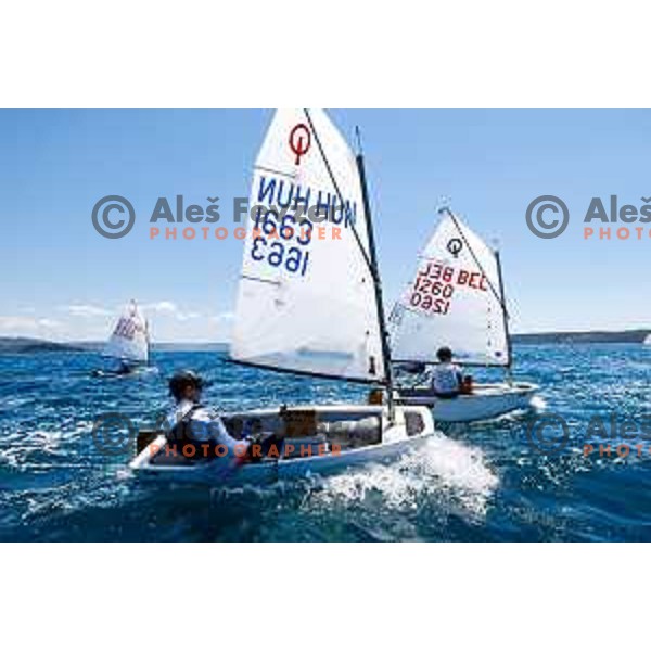 Second day of sailing competition at 2025 Optimist World Championship in Portoroz, Slovenia on June 29, 2025