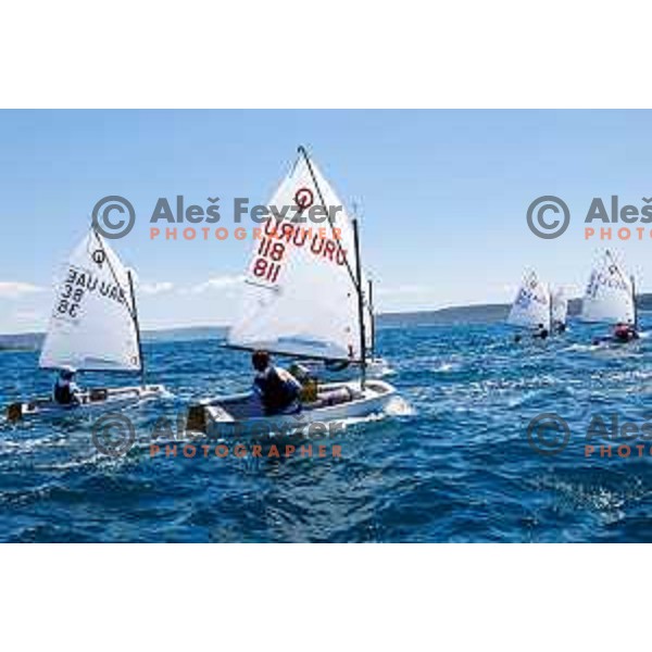 Second day of sailing competition at 2025 Optimist World Championship in Portoroz, Slovenia on June 29, 2025
