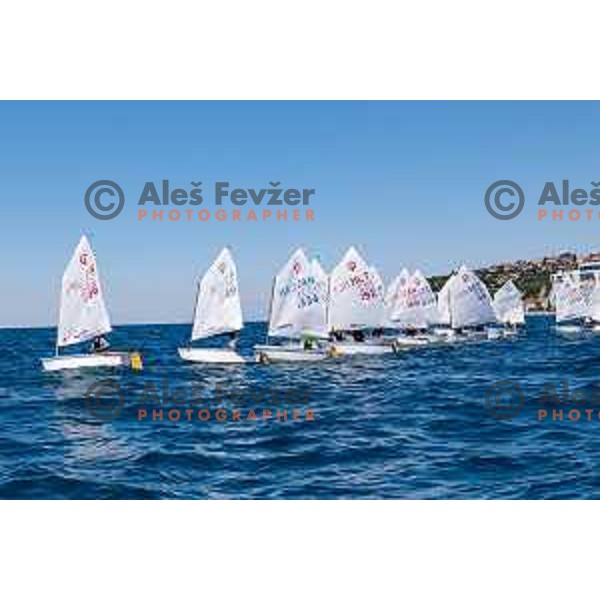 Second day of sailing competition at 2025 Optimist World Championship in Portoroz, Slovenia on June 29, 2025
