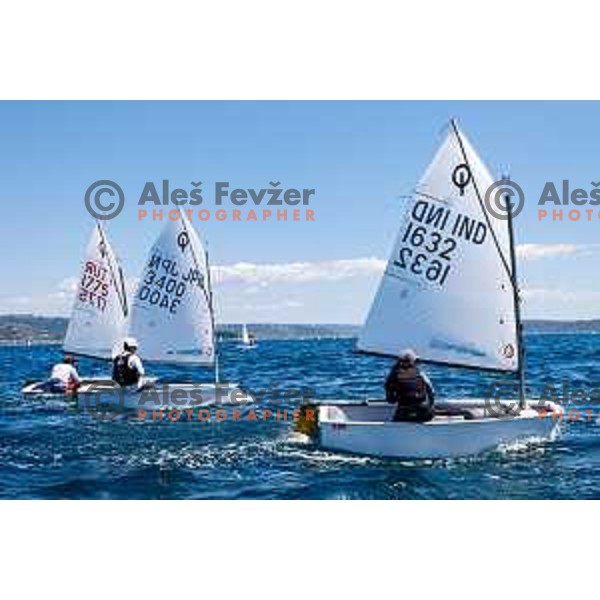Second day of sailing competition at 2025 Optimist World Championship in Portoroz, Slovenia on June 29, 2025