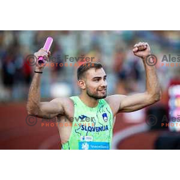 in action during Day 2 of European Athletics Team Championship 2025 2nd Division in Stadium Poljane, Maribor, Slovenia on June 29, 2025. Photo: Jure Banfi