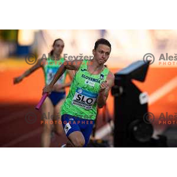 in action during Day 2 of European Athletics Team Championship 2025 2nd Division in Stadium Poljane, Maribor, Slovenia on June 29, 2025. Photo: Jure Banfi