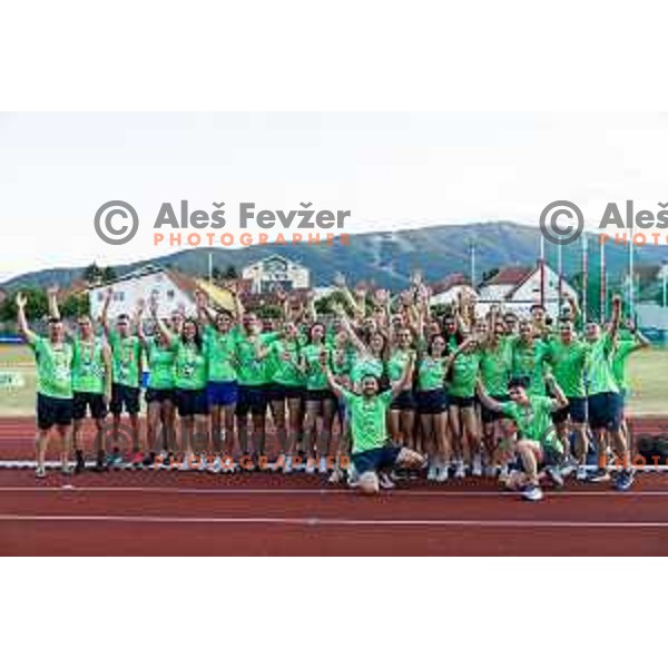 celebrating after Day 2 of European Athletics Team Championship 2025 2nd Division in Stadium Poljane, Maribor, Slovenia on June 29, 2025. Photo: Jure Banfi