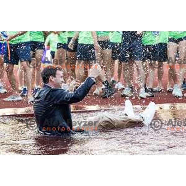 celebrating after Day 2 of European Athletics Team Championship 2025 2nd Division in Stadium Poljane, Maribor, Slovenia on June 29, 2025. Photo: Jure Banfi