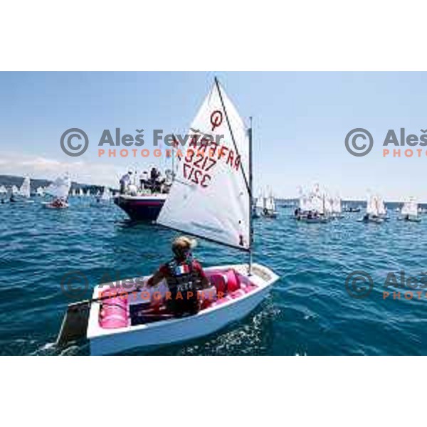 Third day of sailing competition at 2025 Optimist World Championship in Portoroz, Slovenia on June 30, 2025