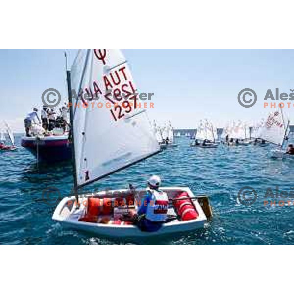 Third day of sailing competition at 2025 Optimist World Championship in Portoroz, Slovenia on June 30, 2025