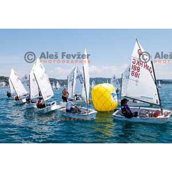 Third day of sailing competition at 2025 Optimist World Championship in Portoroz, Slovenia on June 30, 2025