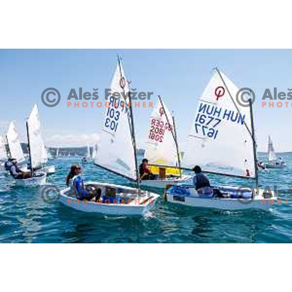 Third day of sailing competition at 2025 Optimist World Championship in Portoroz, Slovenia on June 30, 2025