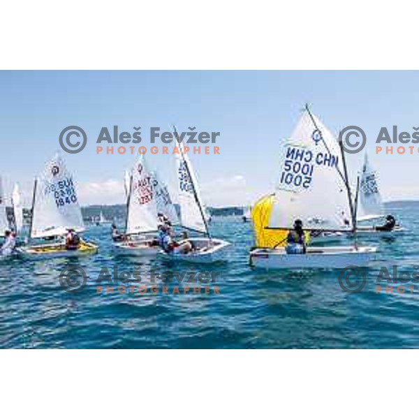 Third day of sailing competition at 2025 Optimist World Championship in Portoroz, Slovenia on June 30, 2025