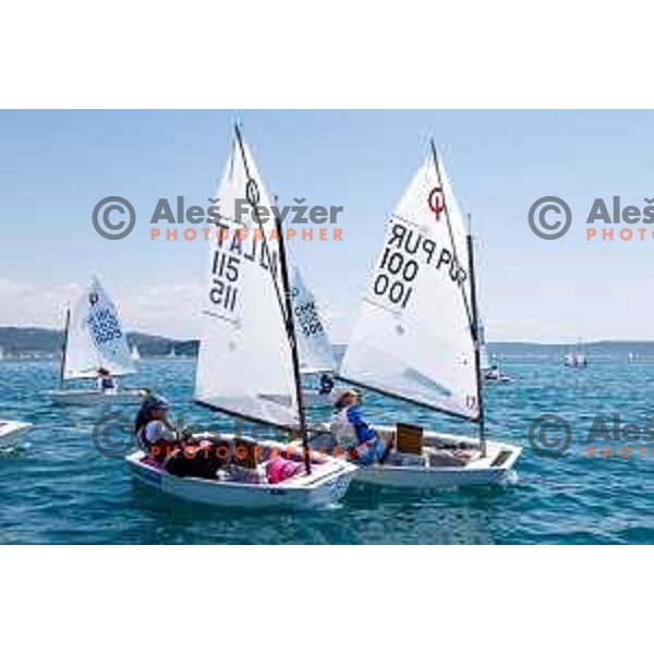 Third day of sailing competition at 2025 Optimist World Championship in Portoroz, Slovenia on June 30, 2025