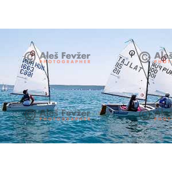 Third day of sailing competition at 2025 Optimist World Championship in Portoroz, Slovenia on June 30, 2025